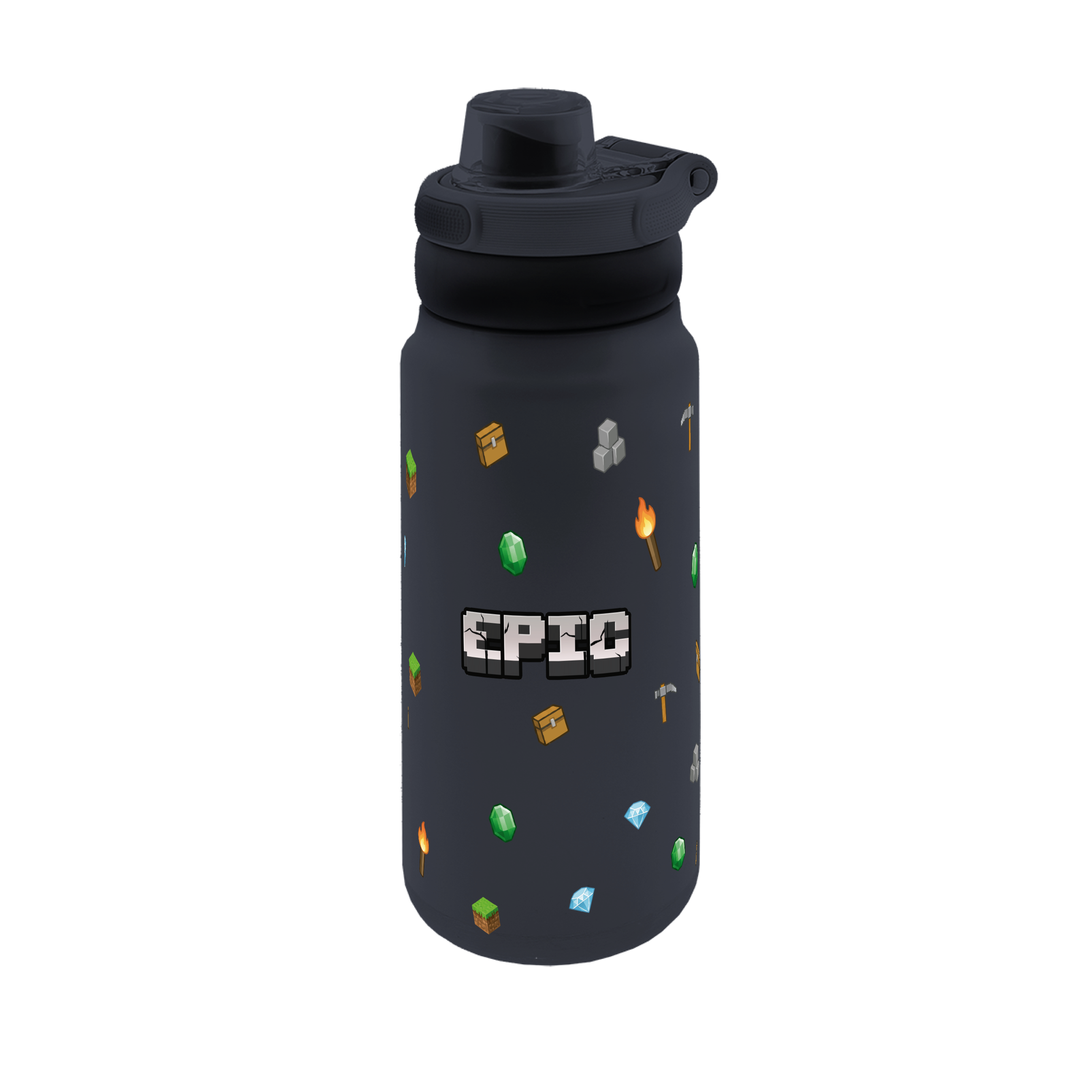Botella Térmica de Acero Inoxidable Sport – Pixel Craft | Aurea