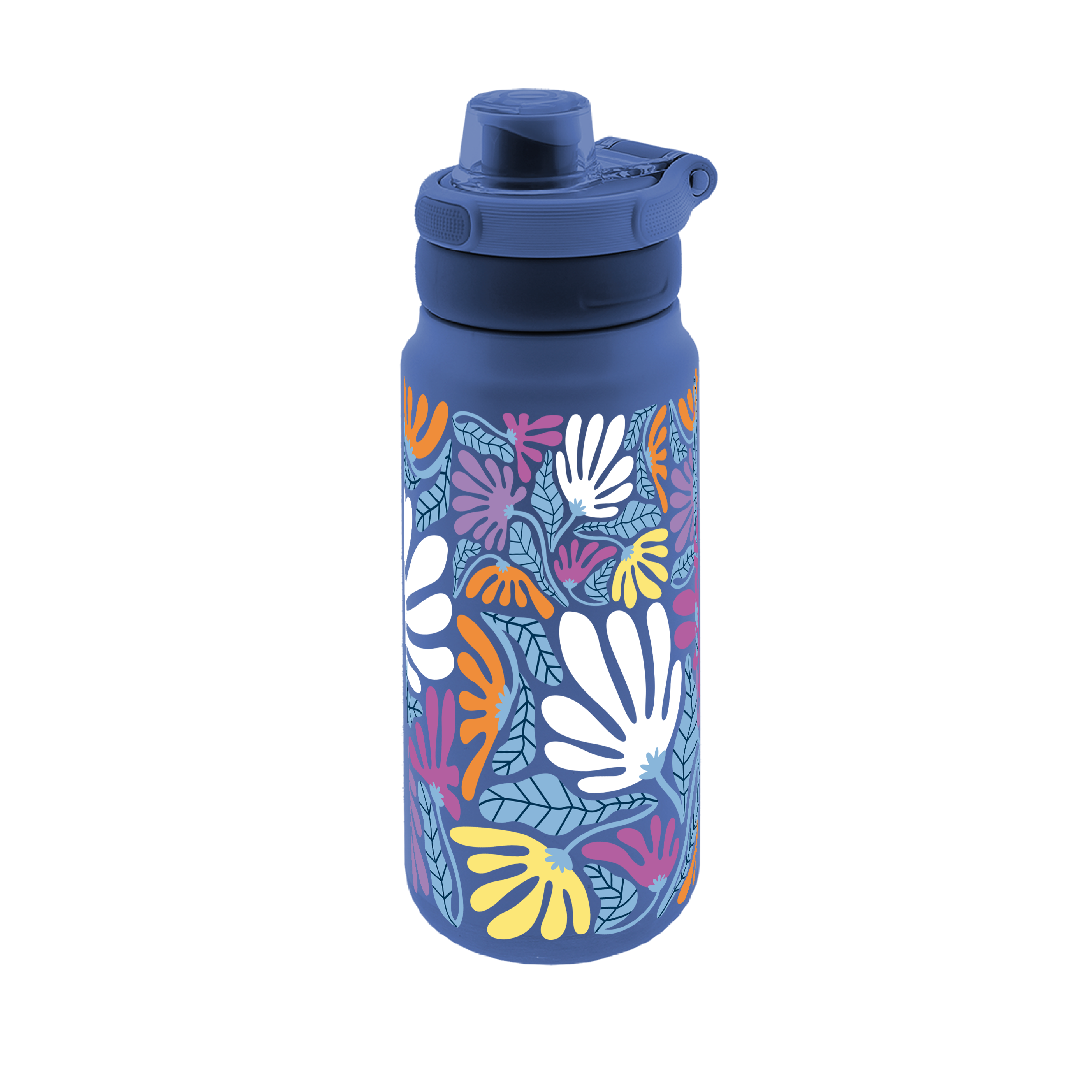 Botella Térmica de Acero Inoxidable Sport – Tropic Bloom | Aurea
