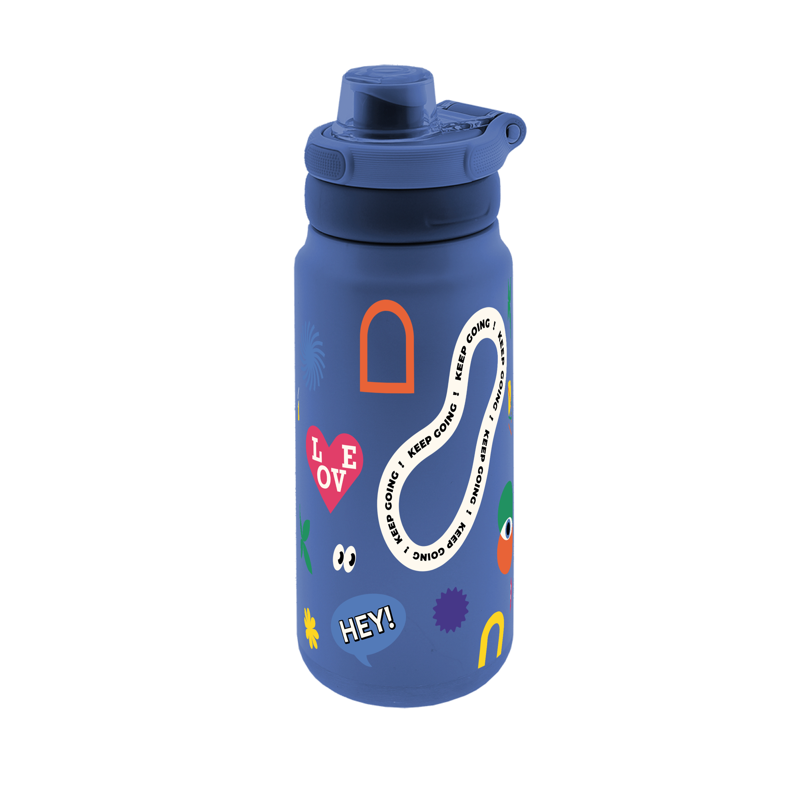 Botella Térmica de Acero Inoxidable Sport – Keep Moving | Aurea
