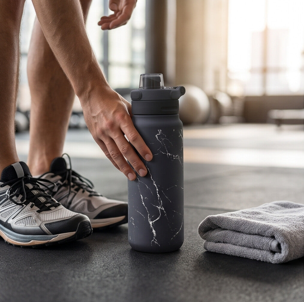 Botella Térmica de Acero Inoxidable Sport – Solid Stone | Aurea