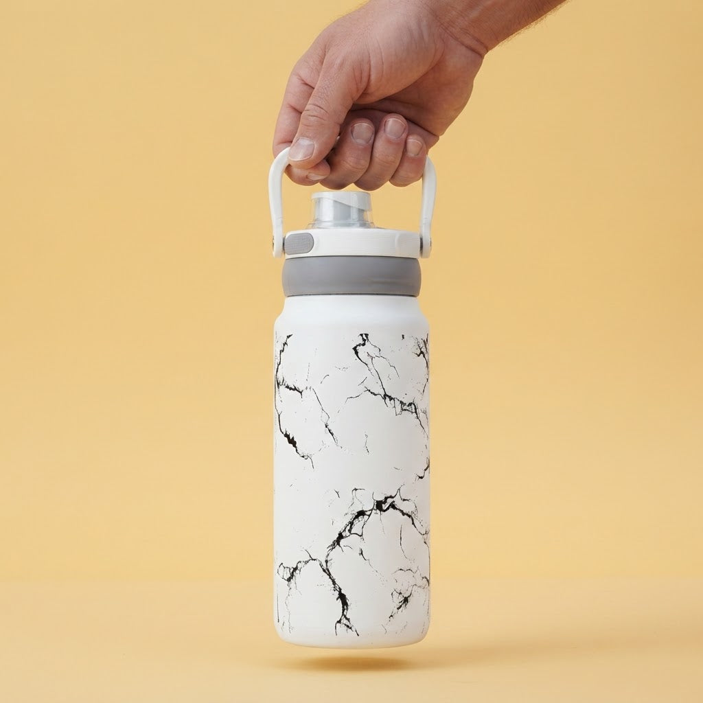 Botella Térmica de Acero Inoxidable Sport – Solid Stone | Aurea