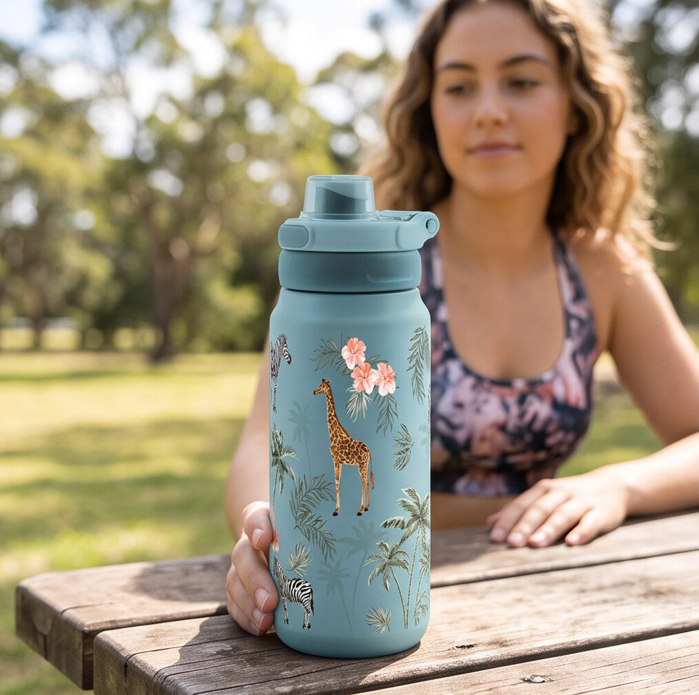 Botella Térmica de Acero Inoxidable Sport – Savanna Life | Aurea