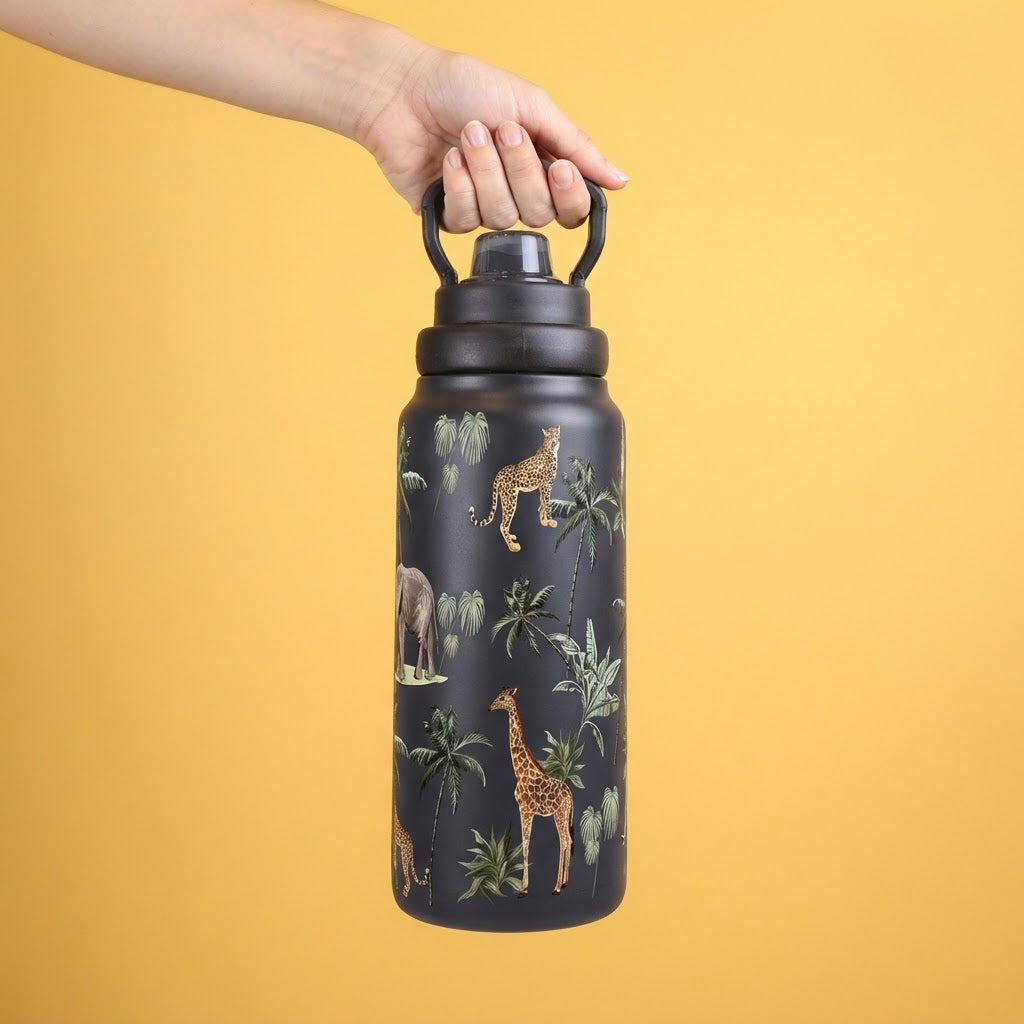 Botella Térmica de Acero Inoxidable Sport – Savanna Life | Aurea