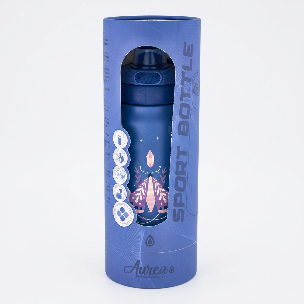 Botella Térmica de Acero Inoxidable Sport – Mystic Night | Aurea