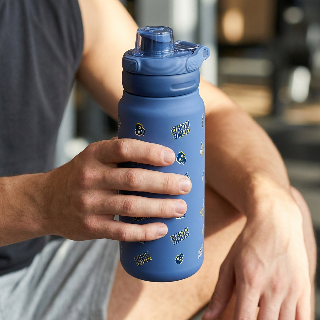 Botella Térmica de Acero Inoxidable Sport – Arcade Skull | Aurea