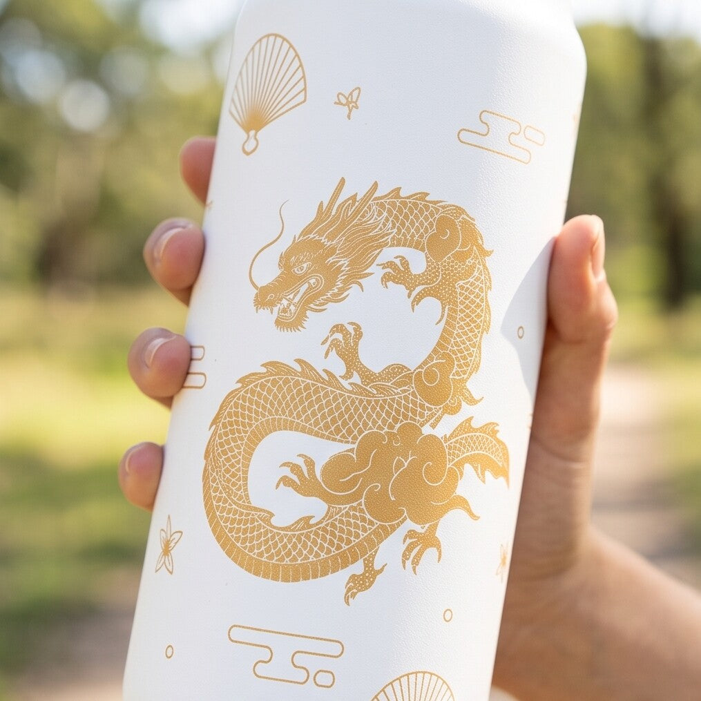 Botella Térmica de Acero Inoxidable Sport – Dragon Spirit | Aurea