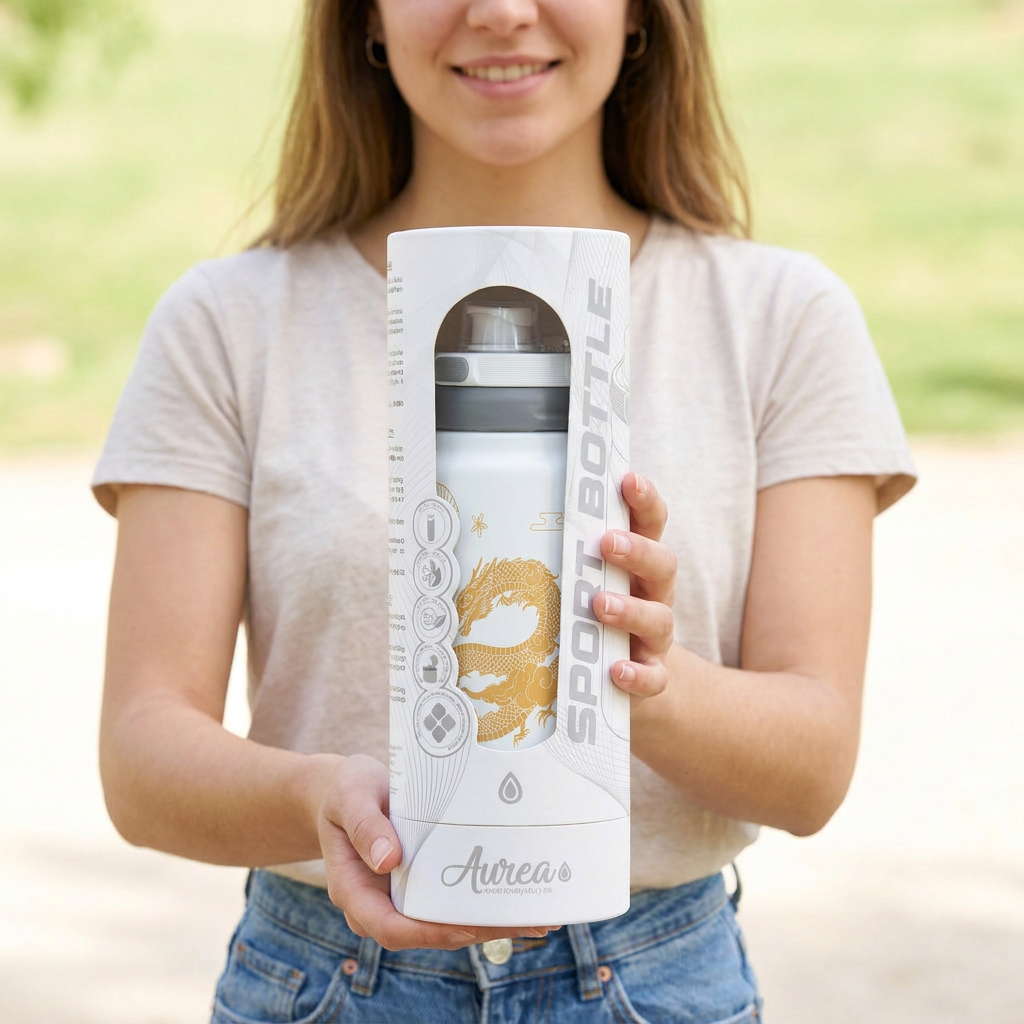Botella Térmica de Acero Inoxidable Sport – Dragon Spirit | Aurea