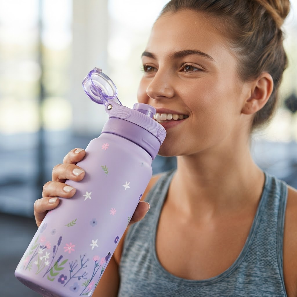 Botella Térmica de Acero Inoxidable Sport – Sweet Breeze | Aurea