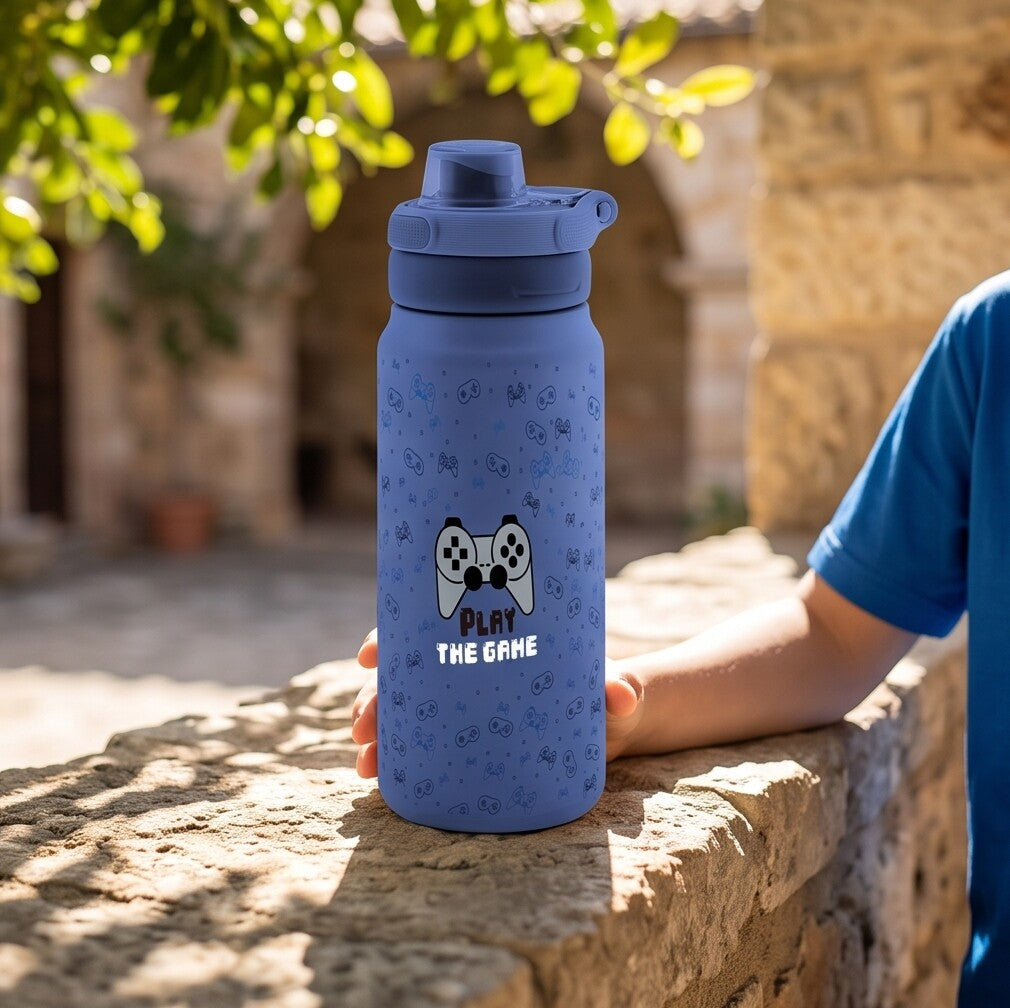 Botella Térmica de Acero Inoxidable Sport – Pixel Gaming | Aurea