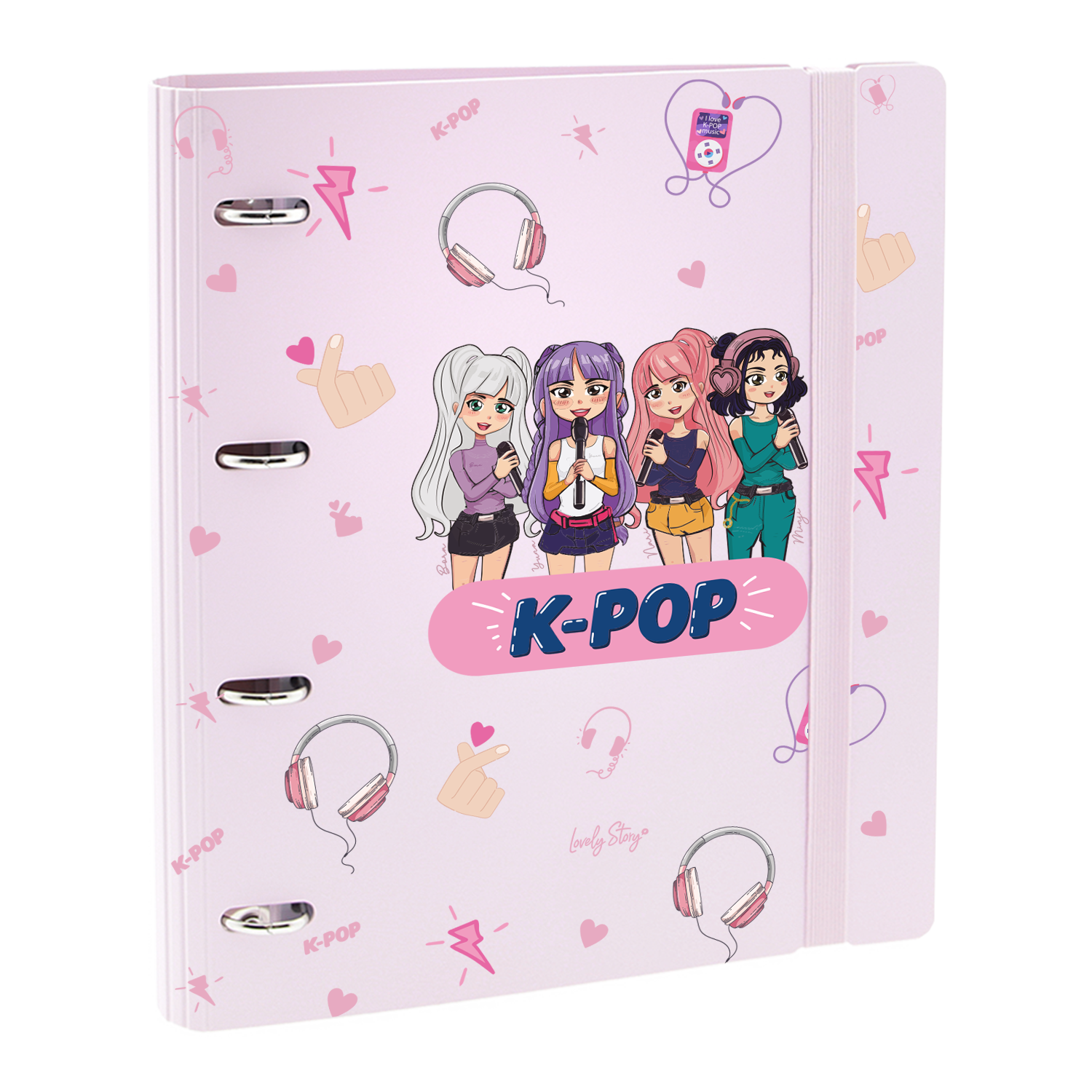 Carpeblock Smart Folder 360º – K-Pop | Lovely Story