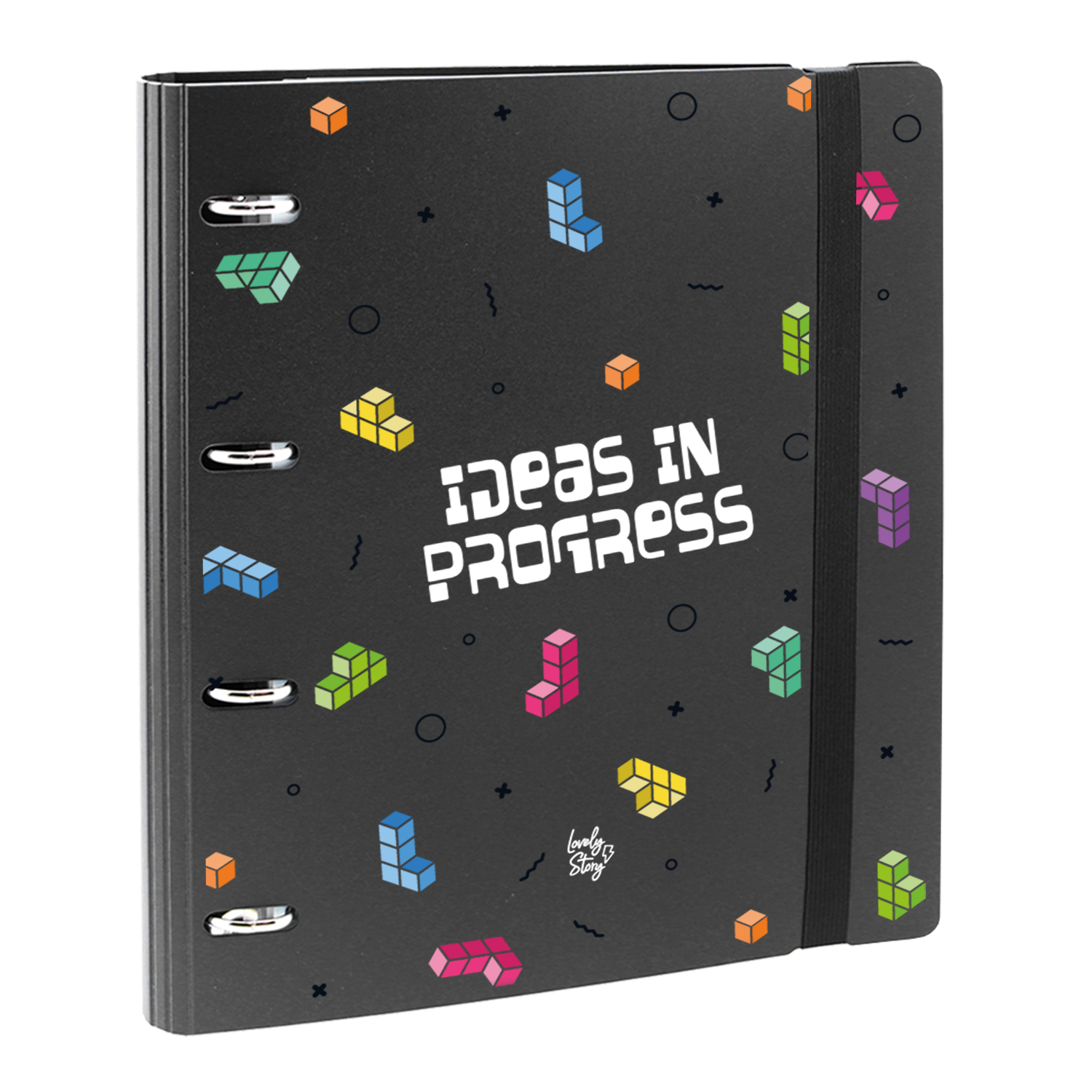 Carpeblock Smart Folder 360º – Pixel Blocks | Lovely Story