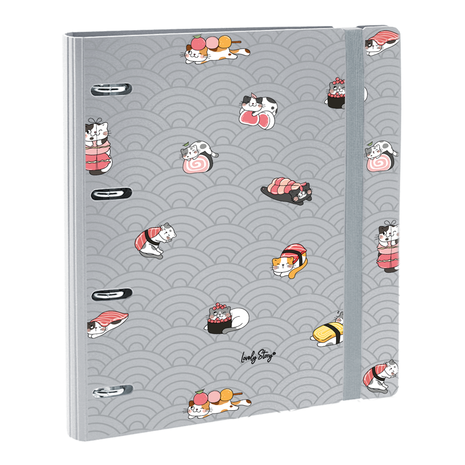 Carpeblock Smart Folder 360º – Kitty Roll | Lovely Story