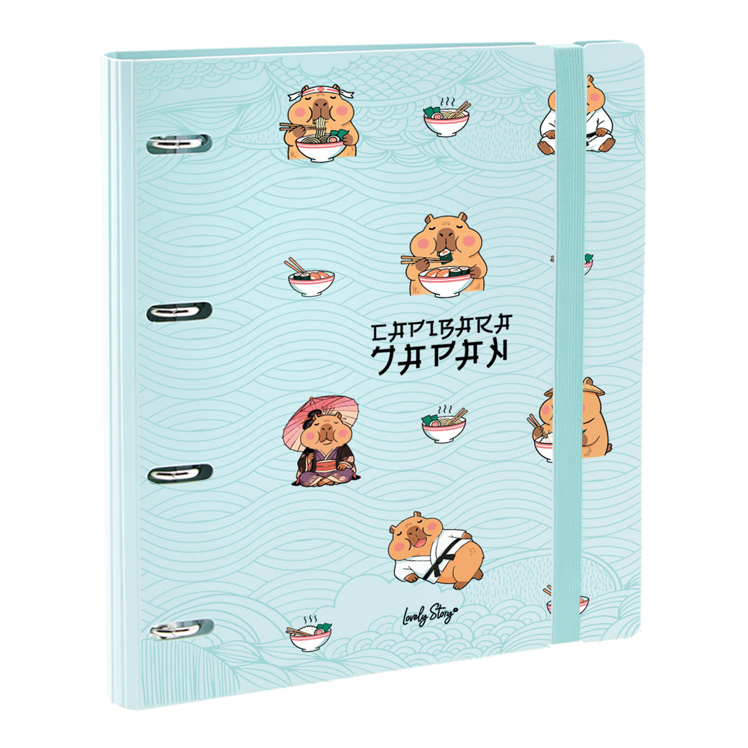 Carpeblock Smart Folder 360º – Capibara | Lovely Story