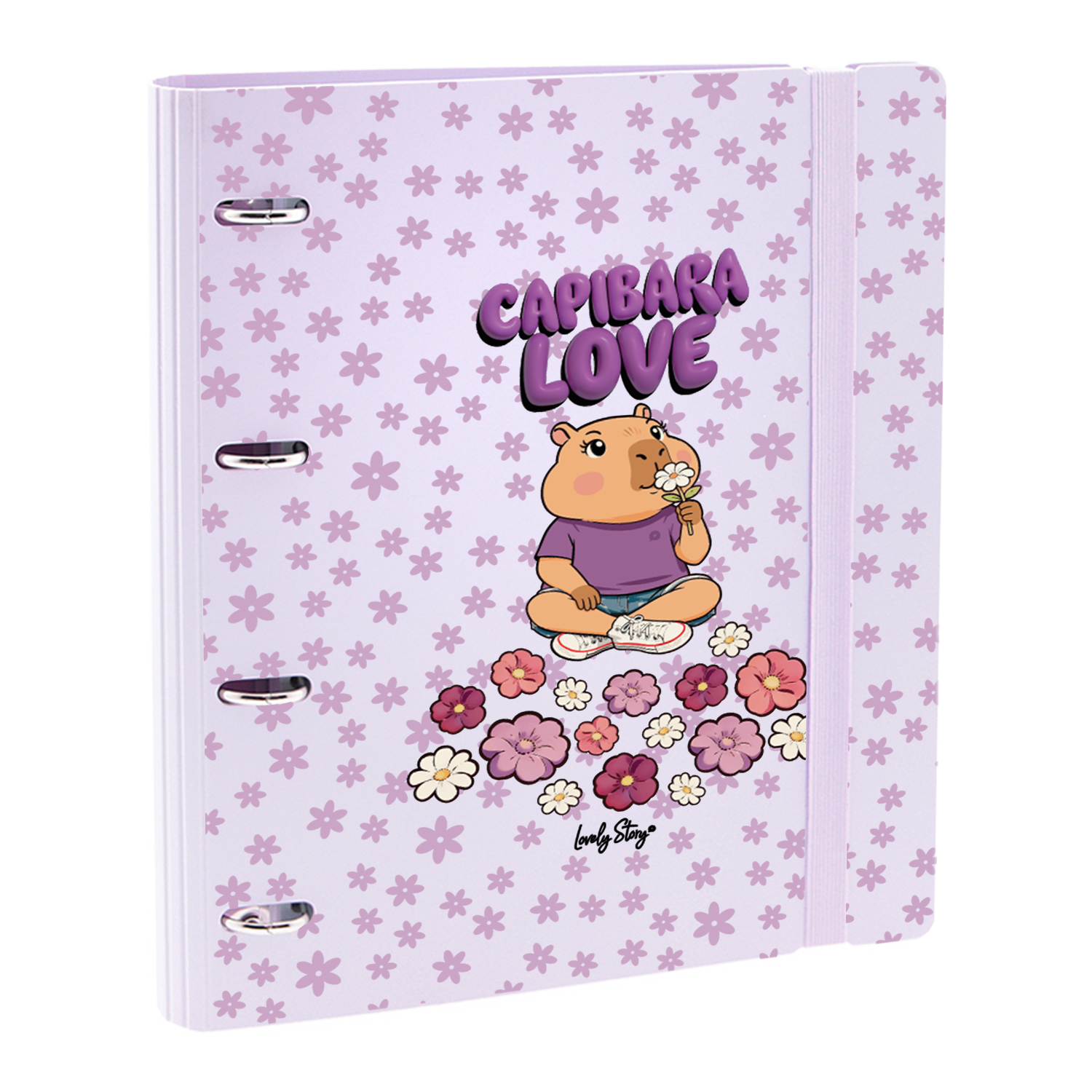 Carpeblock Smart Folder 360º – Capibara | Lovely Story