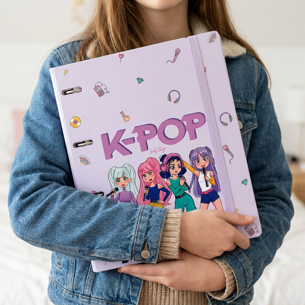 Carpeblock Smart Folder 360º – K-Pop | Lovely Story