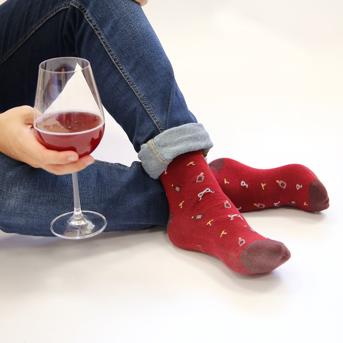 Calcetines Vino