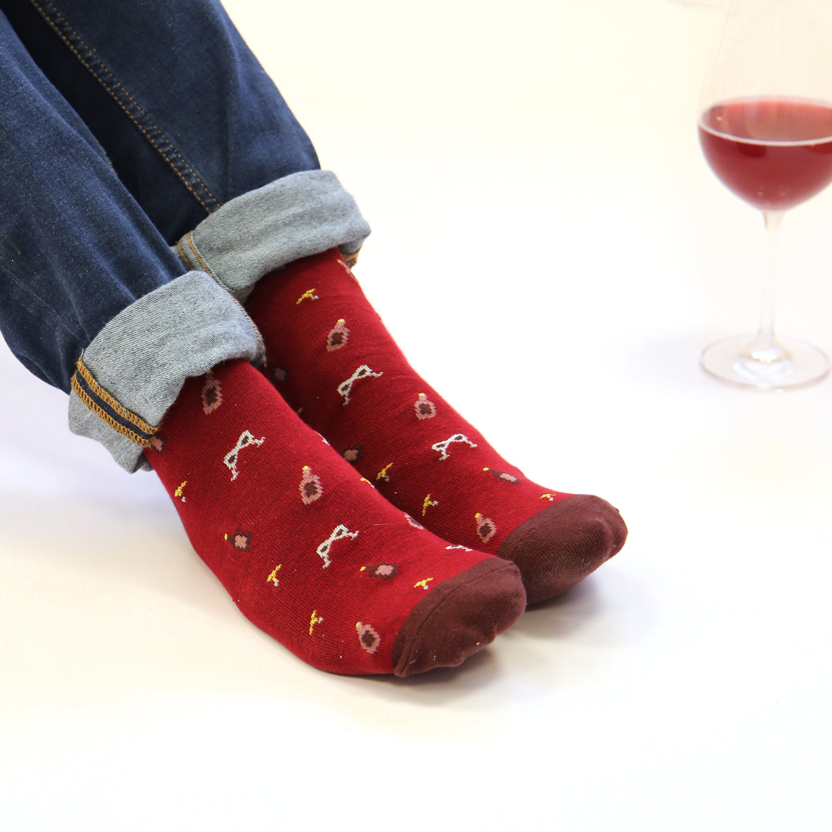 Calcetines Vino