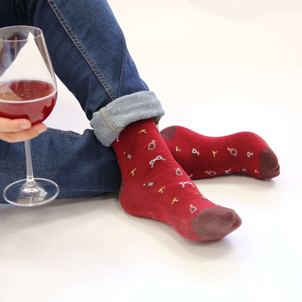 Calcetines Vino