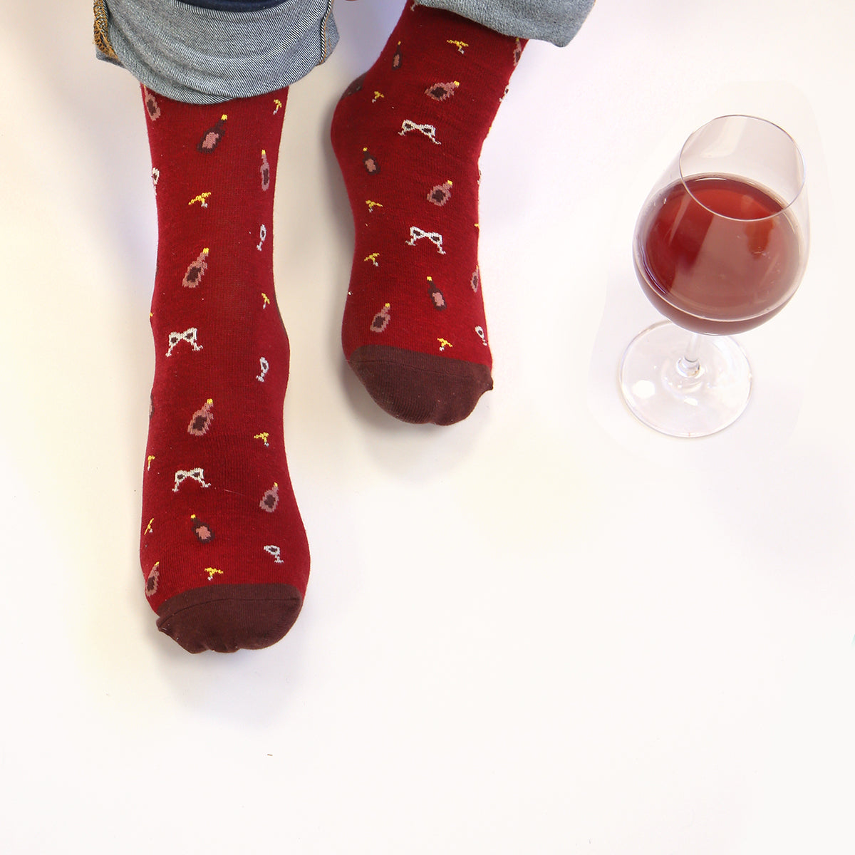 Calcetines Vino
