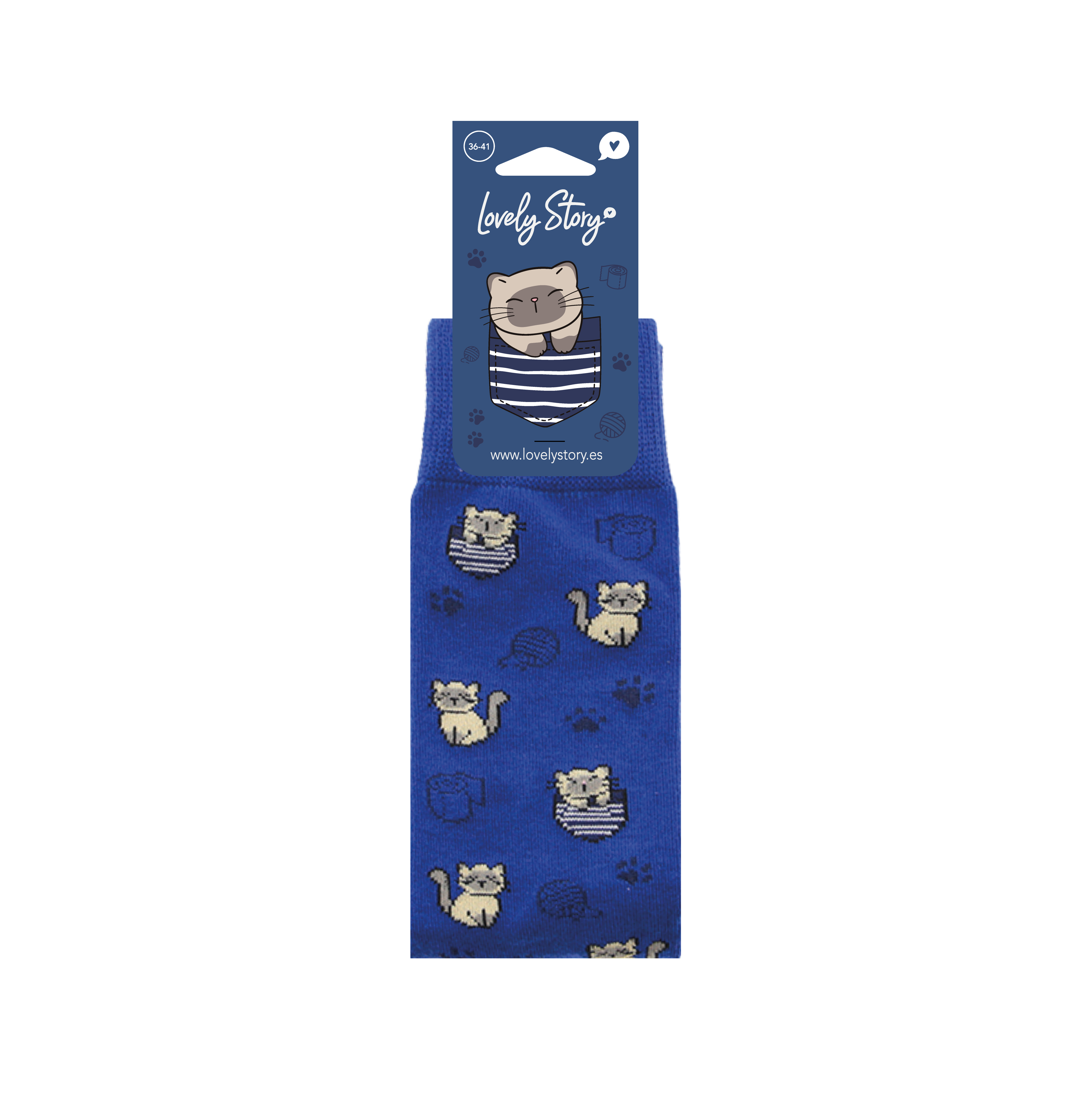 Calcetines Blue Kitty