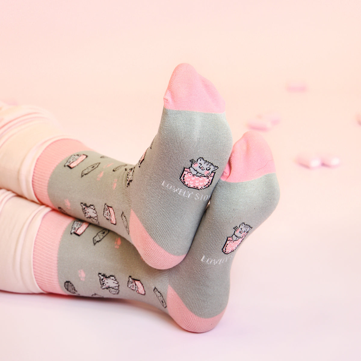 Calcetines Grey Kitty