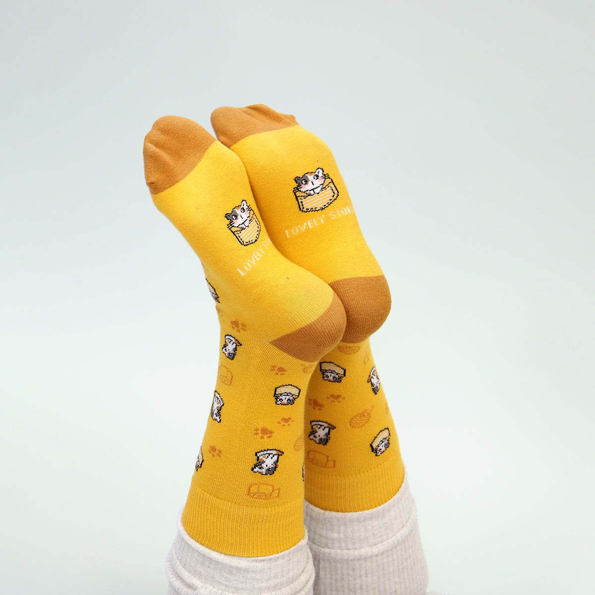 Calcetines Yellow Kitty