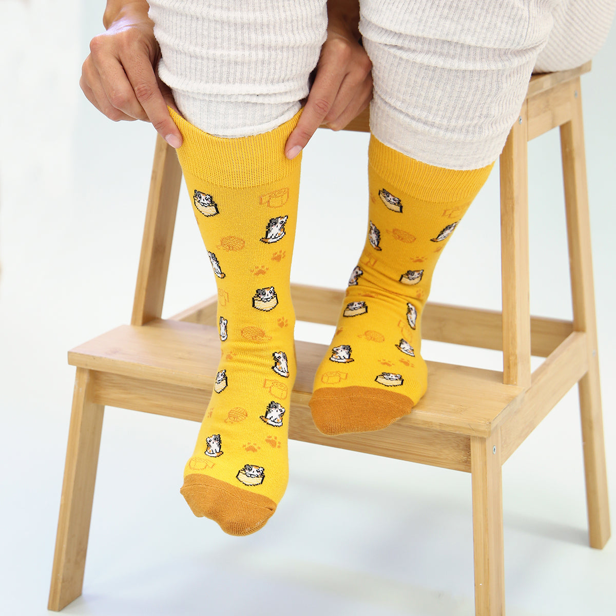 Calcetines Yellow Kitty