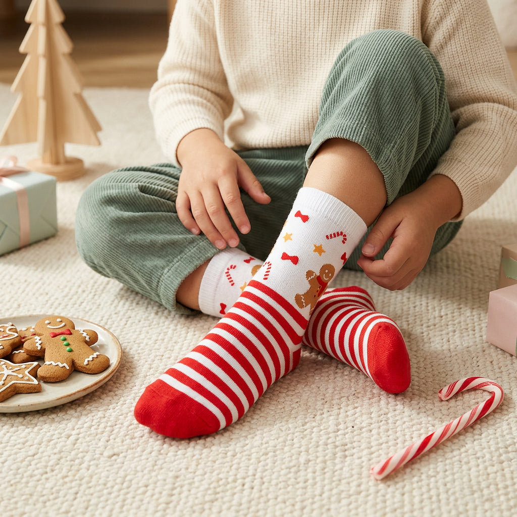 Calcetines Navideños – Gingerbread