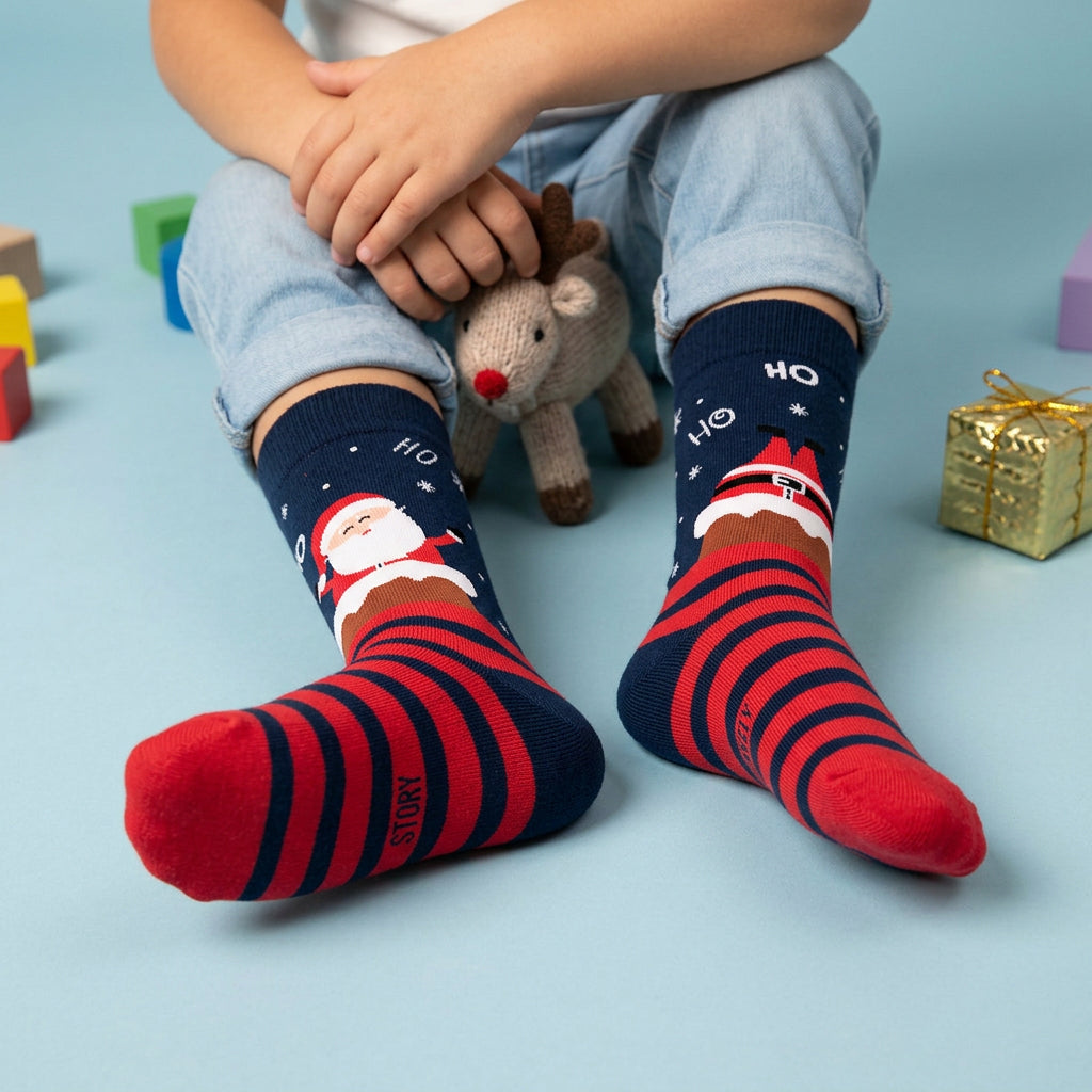 Calcetines Navideños – Winter Santa
