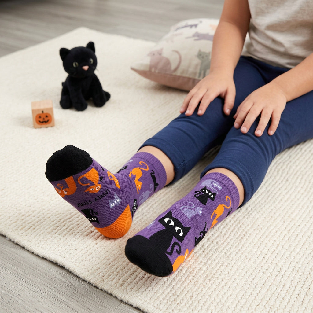 Calcetines – Magic Cats | Halloween | Lovely Story