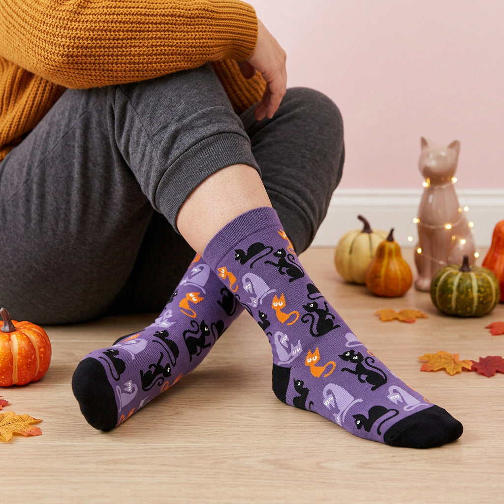 Calcetines – Magic Cats | Halloween | Lovely Story