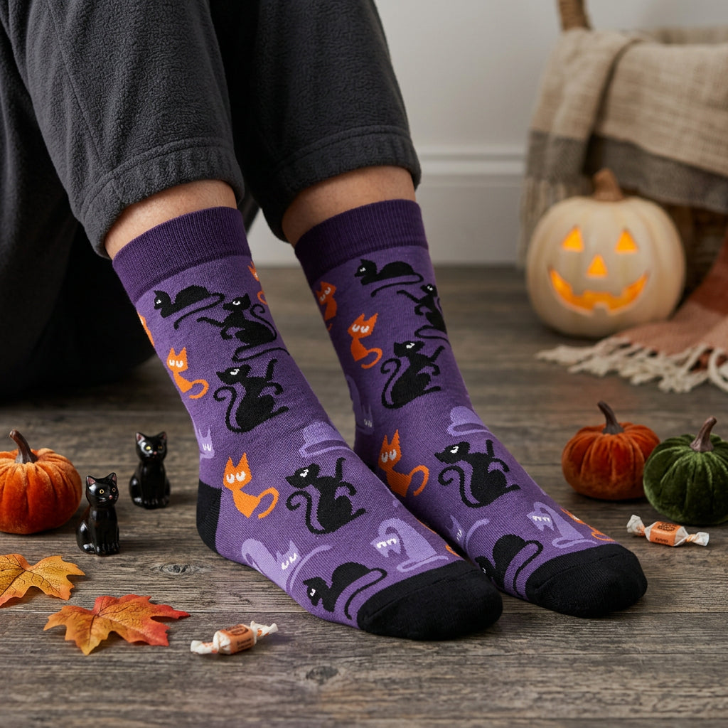 Calcetines – Magic Cats | Halloween | Lovely Story