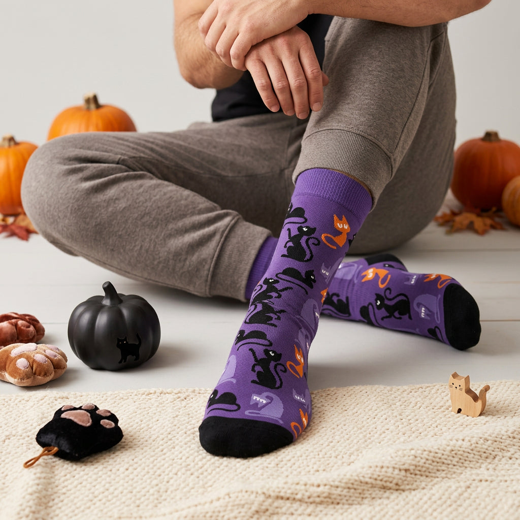 Calcetines – Magic Cats | Halloween | Lovely Story