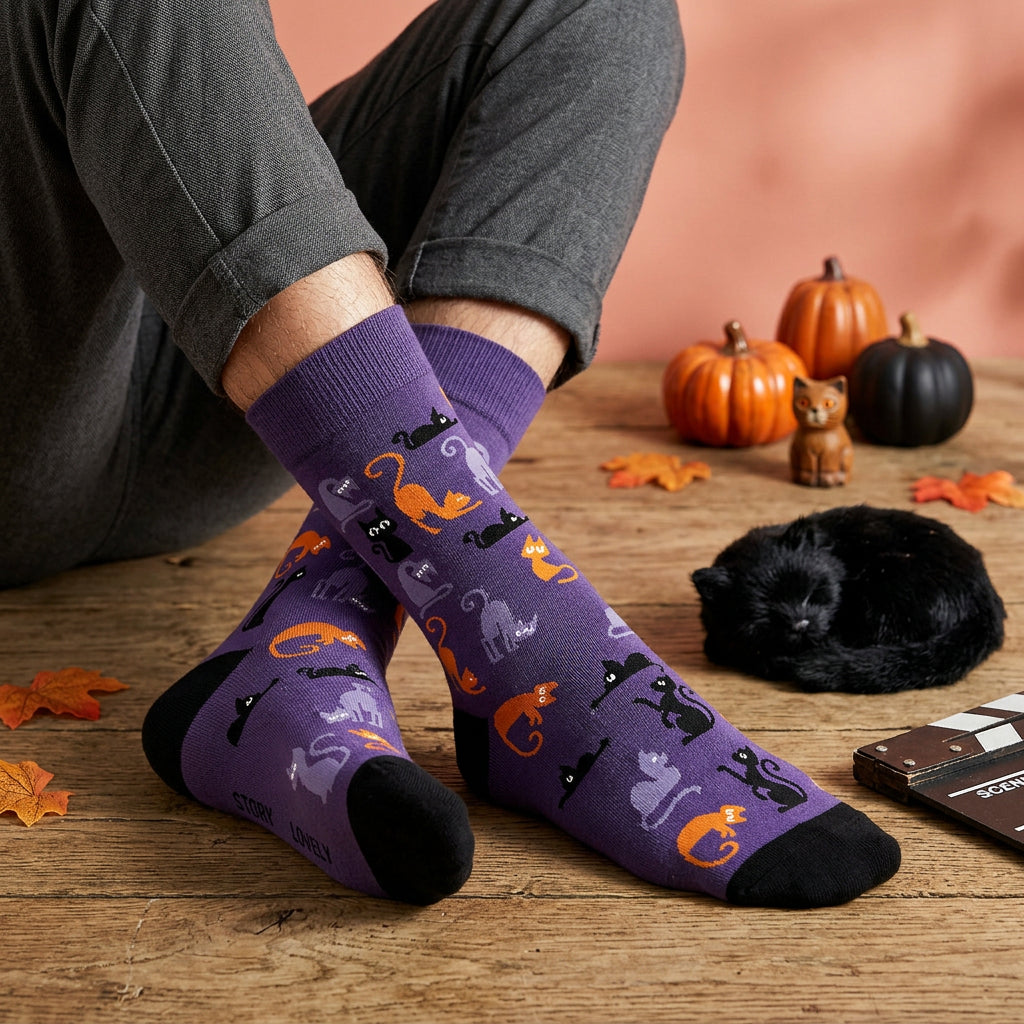 Calcetines – Magic Cats | Halloween | Lovely Story