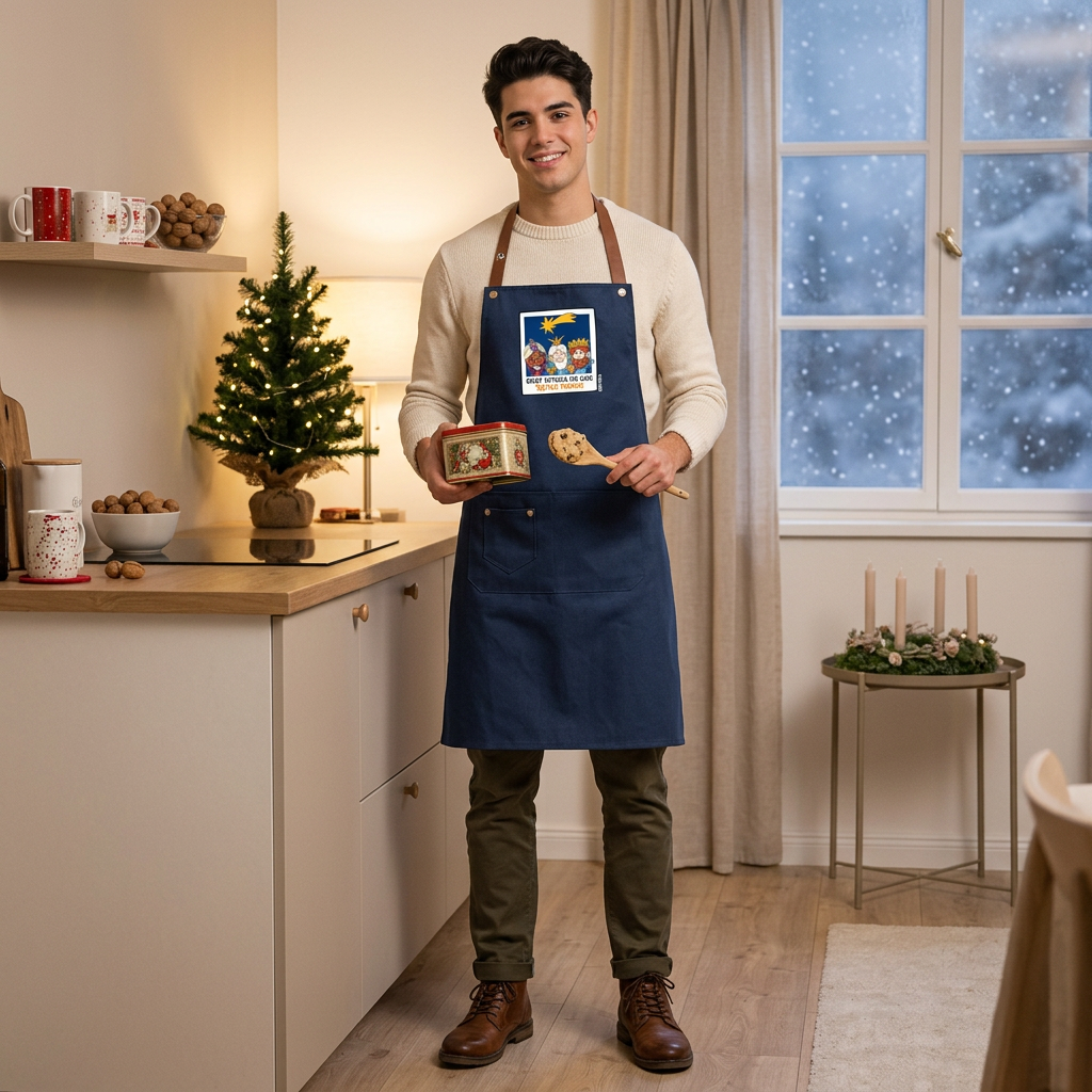 Delantal - Chef oficial de los Reyes Magos - Dark Blue
