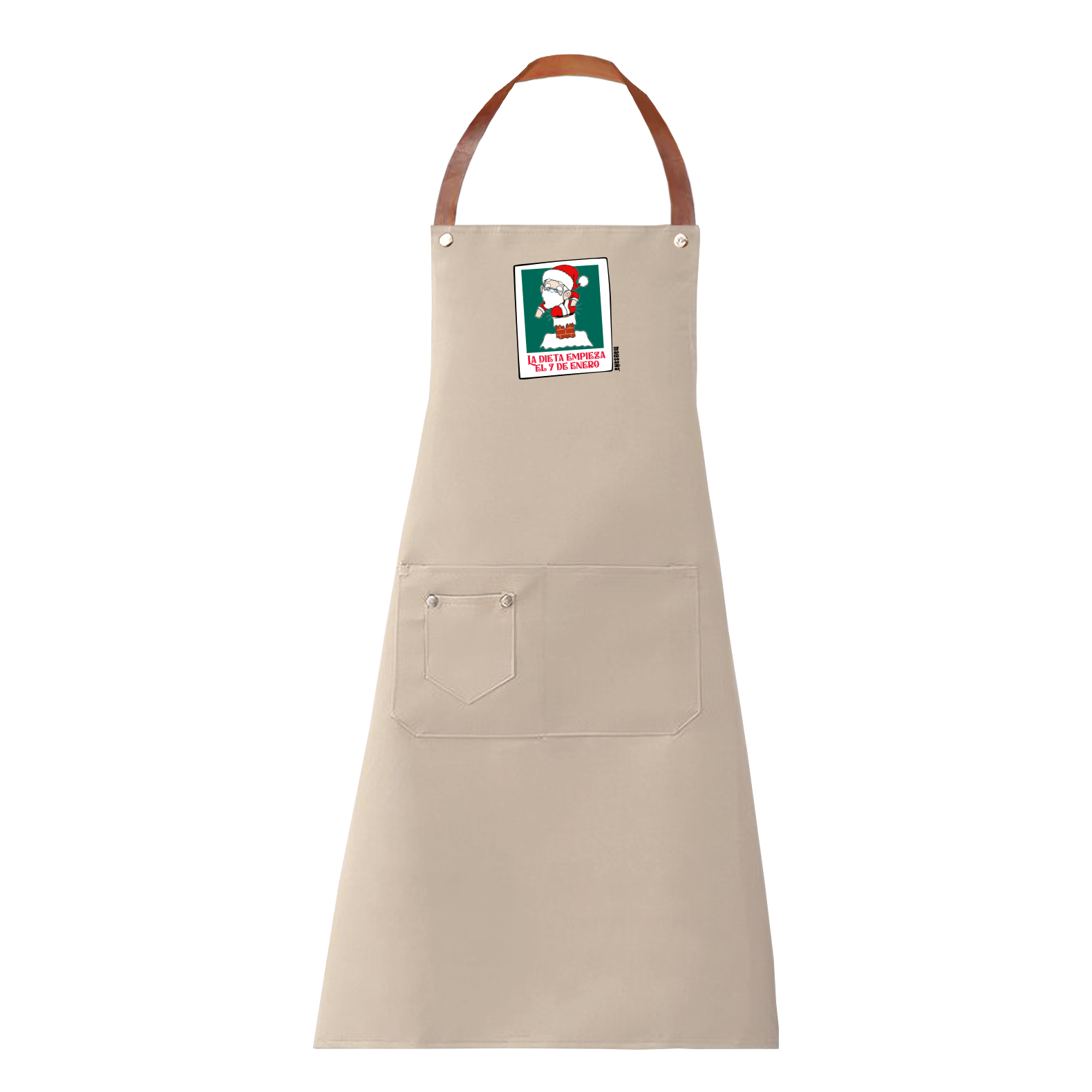 Delantal - La dieta empieza el 7 de enero - Sand
