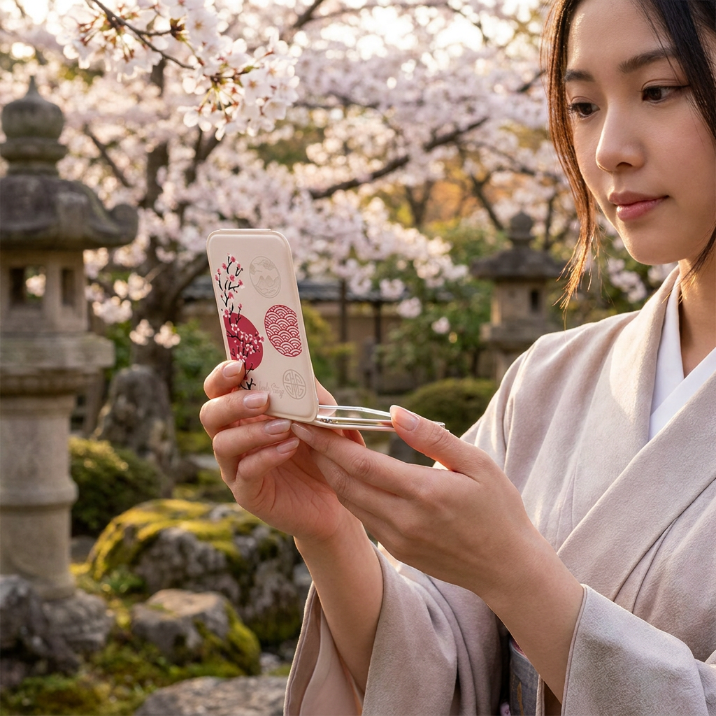 Espejo plegable de viaje - Kyoto