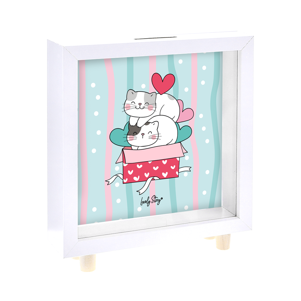 Hucha de Madera - Cat Whiskers