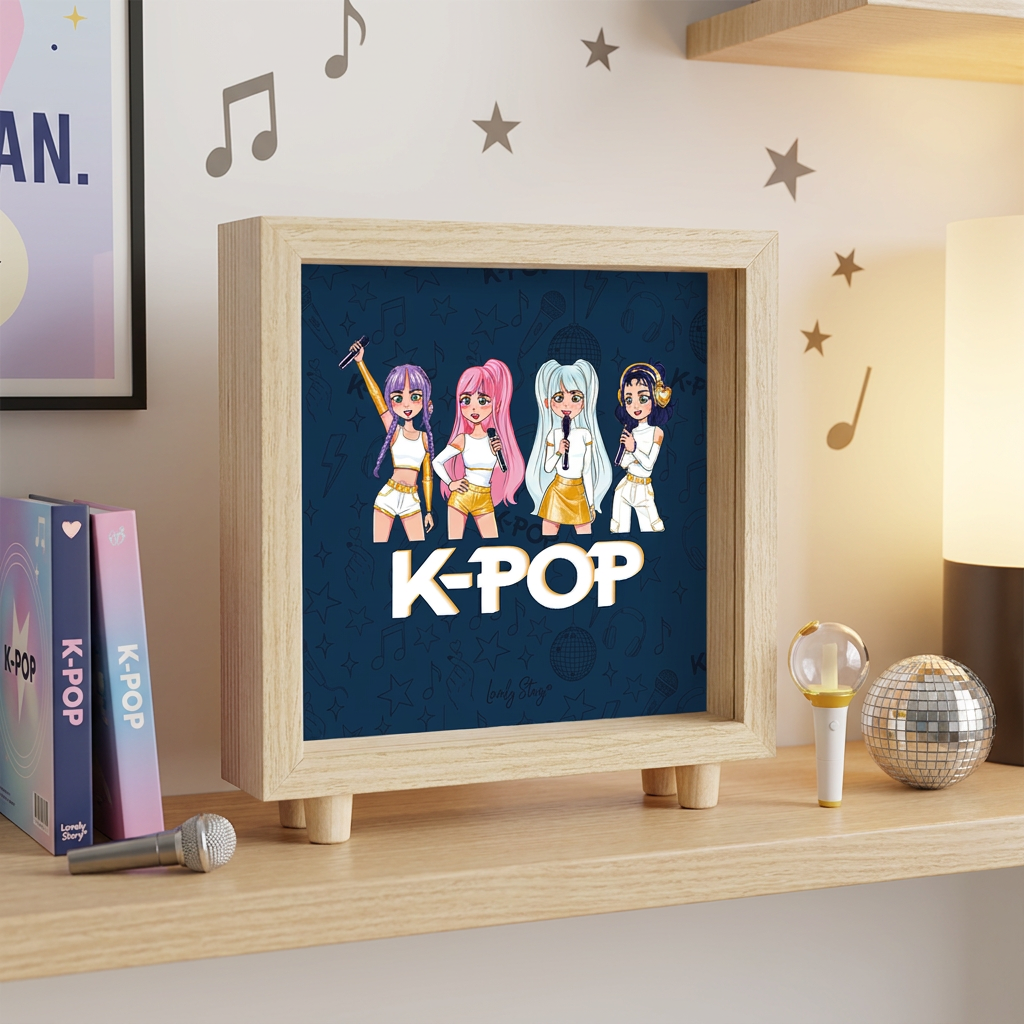Hucha de Madera - K-Pop | Lovely Story