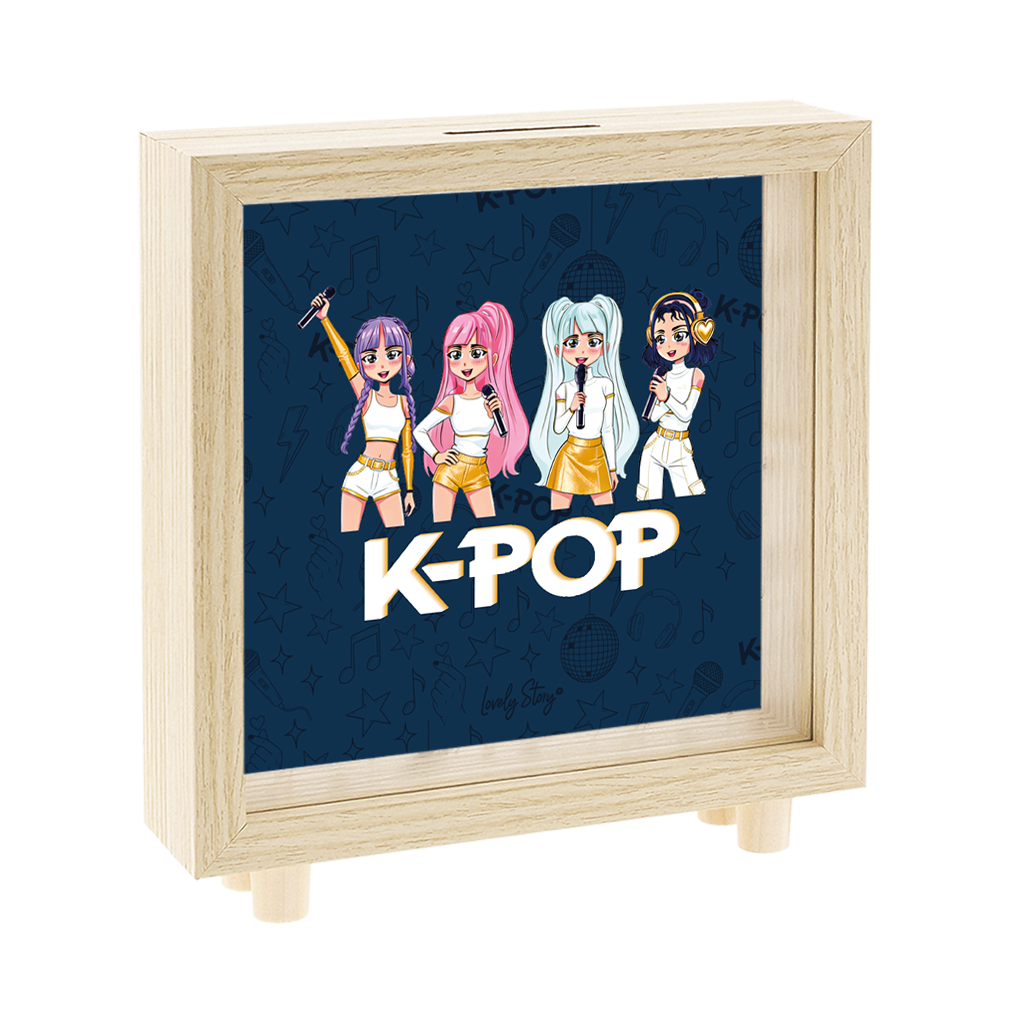 Hucha de Madera - K-Pop | Lovely Story