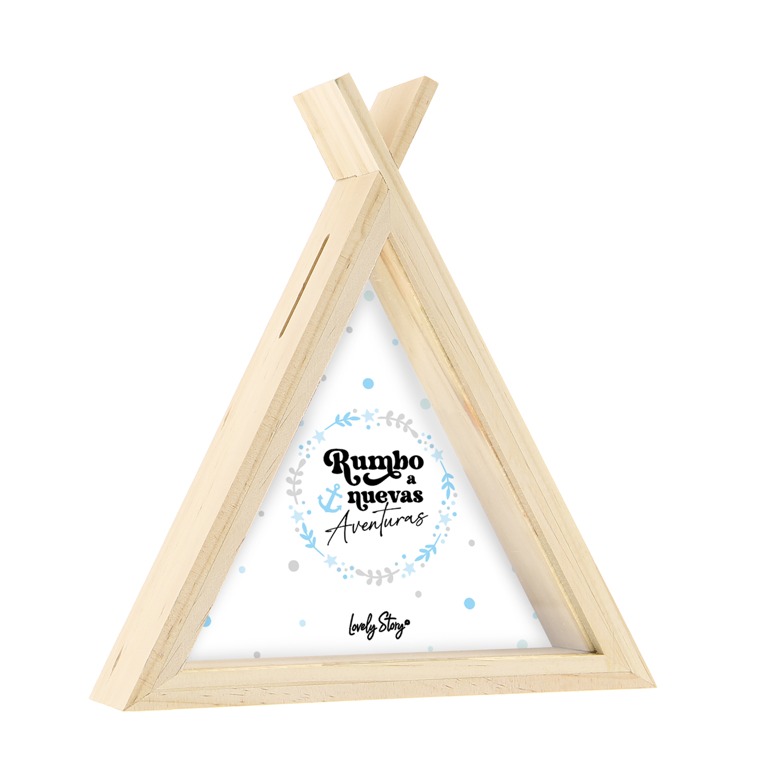 Hucha de Madera Tipi – Especial Comunión | Lovely Story