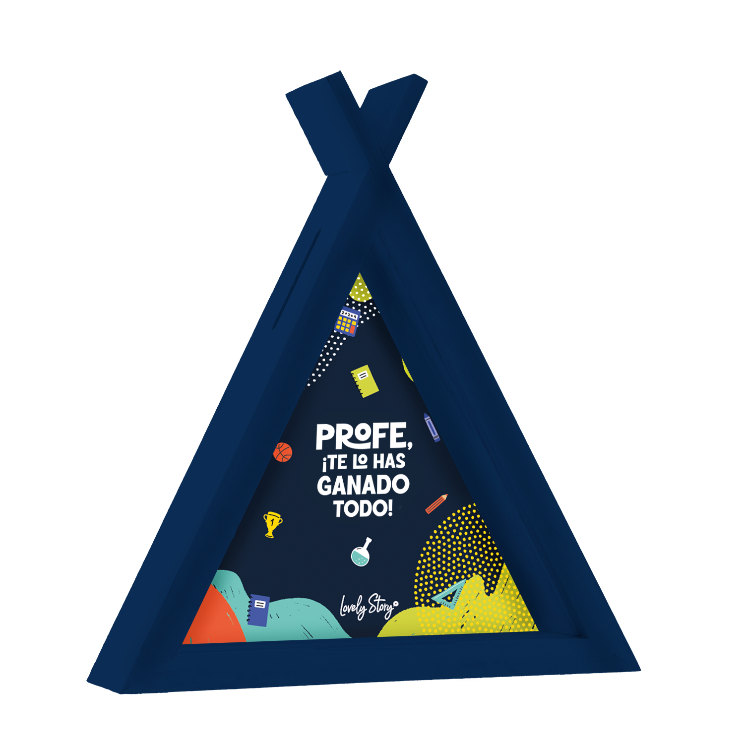 Hucha de Madera Tipi – Profe | Lovely Story