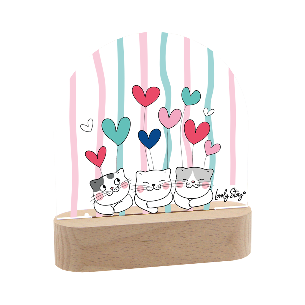 Lámpara de madera - Cat Whiskers