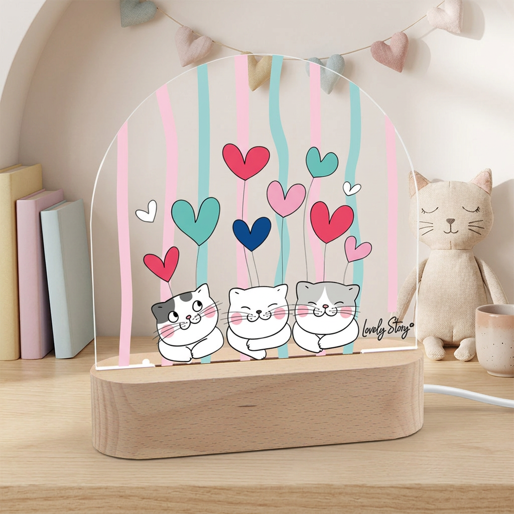 Lámpara de madera - Cat Whiskers