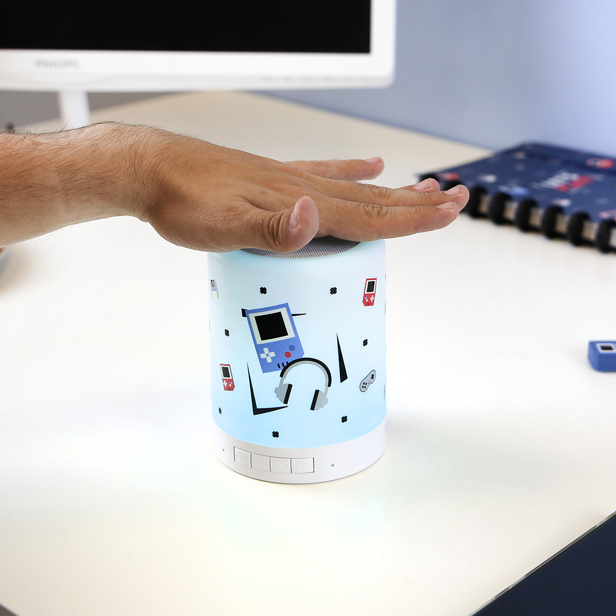 Lámpara Altavoz - Play Mode