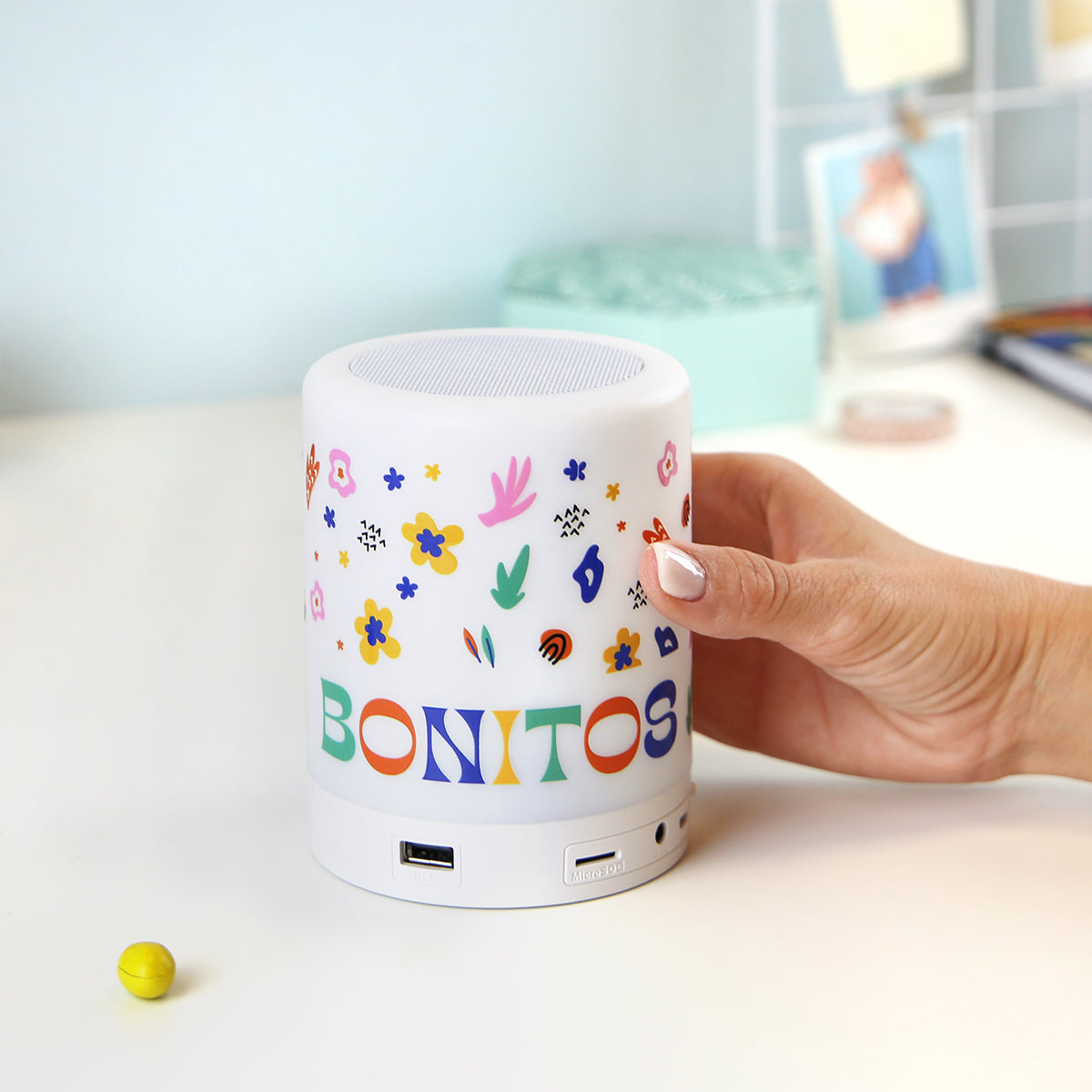 Lámpara Altavoz - Happy Bloom