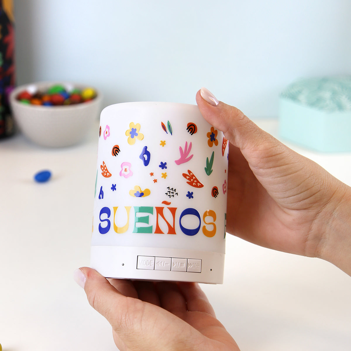 Lámpara Altavoz - Happy Bloom