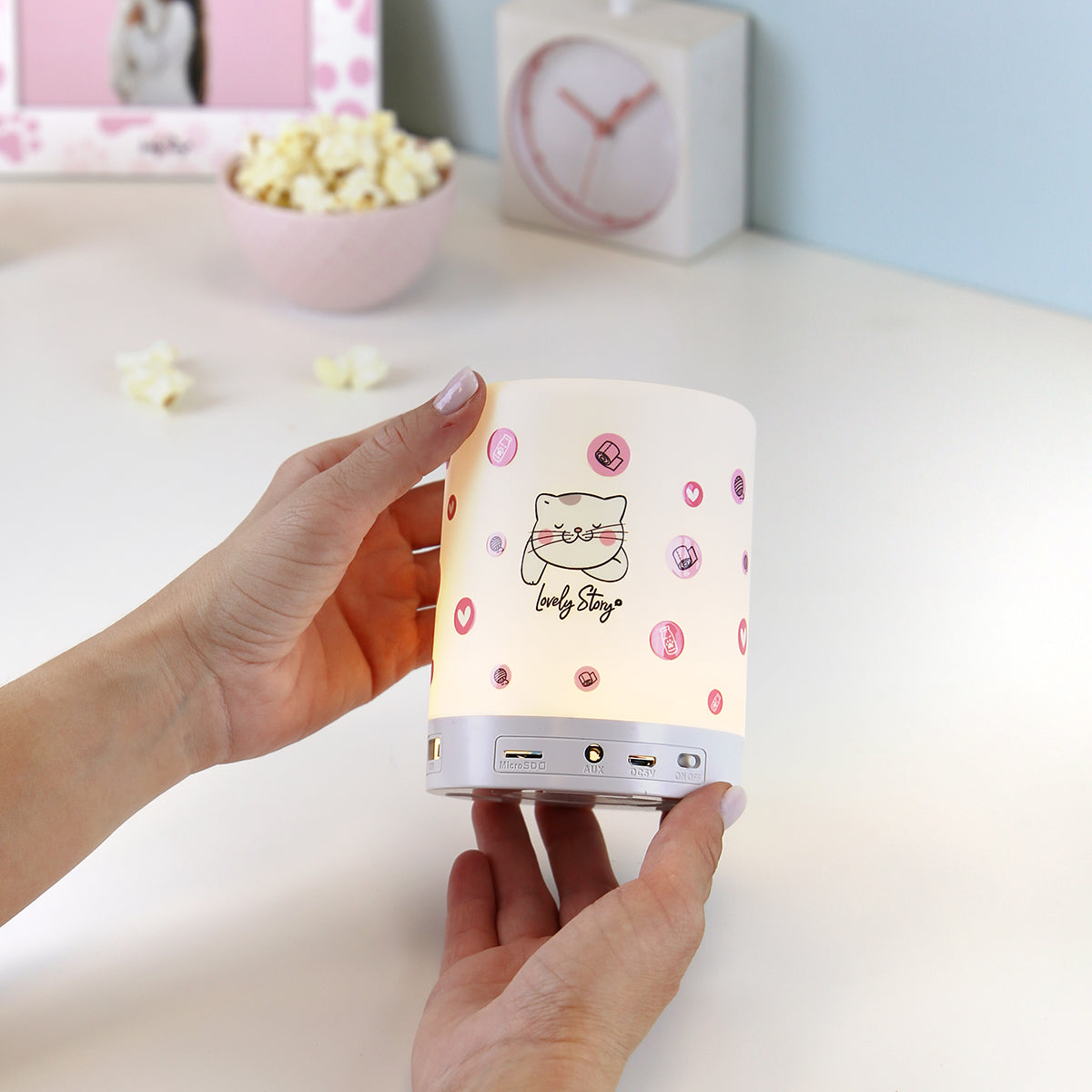 Lámpara Altavoz - Kitty World