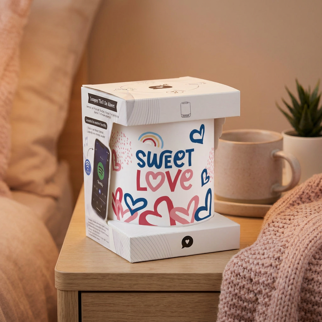 Lámpara altavoz Bluetooth - Sweet Love