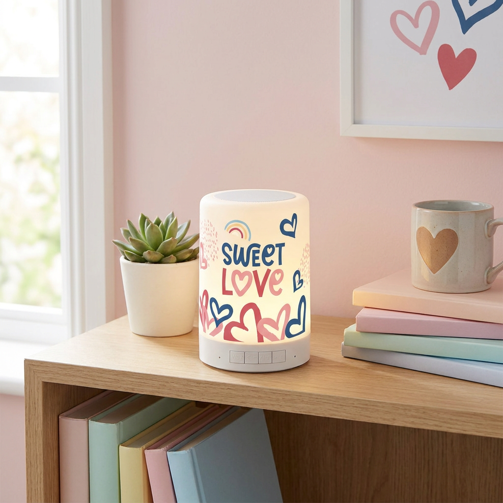 Lámpara altavoz Bluetooth - Sweet Love
